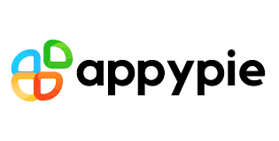 The word appypie with a coloured circle split into quarters like a pie