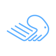 Builderall logo which looks like a basic octopus in blue