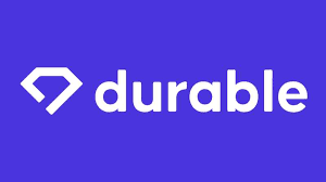 The word durable with its diamond shaped logo to the left