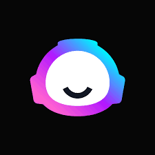 Jasper AI logo which is robot head without eyes and a purple to blue gradient outline of the head