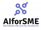 AIforSME logo with black text and purple connector icon above text